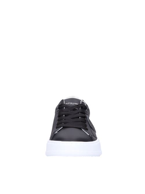 Sneakers in pelle PHILIPPE MODEL | BJLD V005NERO-BIANCO